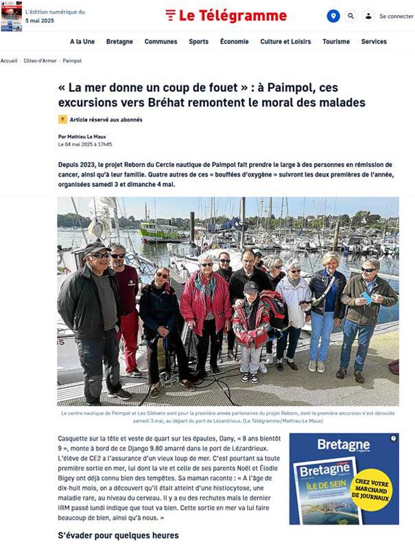 Télégramme du 5 mai 2025